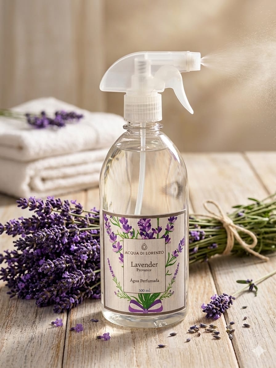 Água Perfumada 500ml Lavender Provance