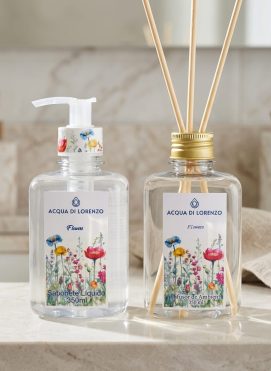 Kit Sabonete Líquido + Difusor de Ambiente 350ml Gold Flowers