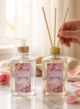 Kit Sabonete Líquido + Difusor de Ambiente 350ml Lovely